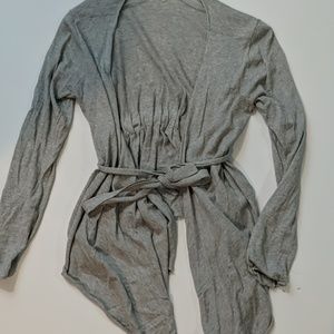 New York & Company gray cardigan large